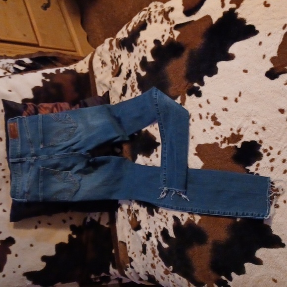 HOLLISTER ULTRA HIGH-RISE, SUPER SKINNY, STRETCH, Kids/women SIZE 00R, WITH M… - Picture 3 of 9